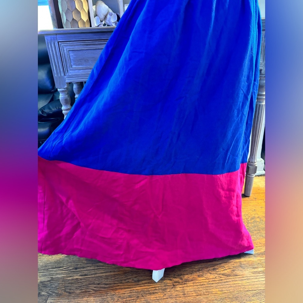 Loft ColorBlock Midi Dress - Picture 5 of 6